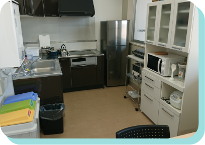 宿泊をサポートする設備が充実 イメージ画像